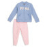 Фото #1 товара Puma TwoPiece Ruffle Full Zip Up Jacket & Jogger Set Toddler Girls Size 3T Casu