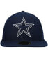 Фото #3 товара Men's Navy Dallas Cowboys 59FIFTY Fitted Hat