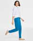 ფოტო #2 პროდუქტის Women's Heathered Fleece Jogger Pants, Created for Macy's