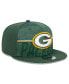 ფოტო #3 პროდუქტის Men's Green Green Bay Packers 2023 NFL Training Camp 9FIFTY Snapback Hat