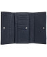 ფოტო #18 პროდუქტის Women's Pebbled Collection RFID Secure Trifold Wing Wallet