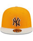 Бейсболка с напылением золотого цвета New Era New York Yankees Tiramisu 9Fifty Snapback Hat - Мужская обувь Головные уборы Золотистый - фото #4