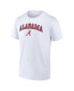 Фото #3 товара Men's White Alabama Crimson Tide Campus T-shirt