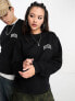 Фото #1 товара Dickies aitkin left chest logo sweatshirt in black Exclusive to ASOS