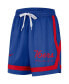 Women's Royal Philadelphia 76ers Crossover Performance Shorts