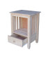 Фото #6 товара Mission Tall End Table with Drawer