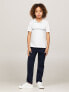 Kids' Track Stripe Pique Polo