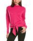 Фото #1 товара Forte Cashmere Tie-Front Cashmere Pullover Women's