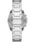 ფოტო #4 პროდუქტის Women's Chronograph Blair Stainless Steel Bracelet Watch 39mm