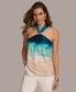 ფოტო #1 პროდუქტის Women's Printed Halter Top