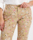 ფოტო #5 პროდუქტის Women's Floral-Print Ditsy Hampton Chino Rolled-Cuff Pants
