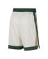 Men's Cream Boston Celtics 2023/24 City Edition Swingman Shorts