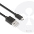 Club 3D USB 3.2 Gen1 Type-A to Micro USB Cable M/M 1m /3.28ft - 1 m - USB A - Micro-USB B - USB 3.2 Gen 1 (3.1 Gen 1) - 50000 Mbit/s - Black