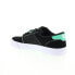 Фото #6 товара DC Teknic ADYS300763-BWE Mens Black Suede Skate Inspired Sneakers Shoes