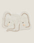 Children's elephant bath mat