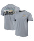 Фото #1 товара Men's Gray Purdue Boilermakers Team Comfort Colors Campus Scenery T-shirt