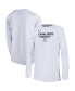 ფოტო #1 პროდუქტის Big Boys White Virginia Cavaliers 2024 On-Court Bench Energy T-shirt