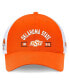 Фото #2 товара Men's Orange/White Oklahoma State Cowboys Free Kick Trucker Adjustable Hat