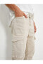 Фото #8 товара Брюки Koton с карманами, пуговицами и деталями шва