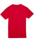 Фото #2 товара Men's and Women's Red Miami Heat Hardwood Classics MVP Throwback Logo T-shirt