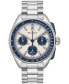 ფოტო #1 პროდუქტის Men's Chronograph Archive Lunar Pilot Stainless Steel Bracelet Watch Box Set 44mm