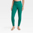 Фото #1 товара Women's High-Rise Wrap Waistband Leggings - JoyLab Dark Green XS
