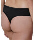 Фото #2 товара Skarlett Blue 290423 Women Reign Thong in Black Underwear, Size Medium