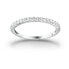 Фото #4 товара Elegant silver ring with zircons Silver LPS03AWV100