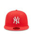 ფოტო #2 პროდუქტის Men's Red New York Yankees Lava Highlighter Logo 59FIFTY Fitted Hat