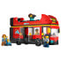 LEGO Red Double Decker Tourist Bus Construction Game refurbished