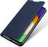 Dux Ducis Etui SAMSUNG GALAXY A03S z klapką Dux Ducis skórzane Skin Leather granatowe