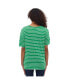 ფოტო #3 პროდუქტის Women's Nouria Striped Pocket Tee