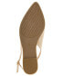 ფოტო #5 პროდუქტის Women's Valerie Studded Slingback Pointed-Toe Flats