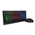 Thermaltake Challenger Combo - Full-size (100%) - USB - Membrane - RGB LED - Black - Mouse included