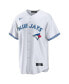 Men's Chris Bassitt White Toronto Blue Jays Home Replica Jersey Белый, M - фото #3