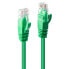 Фото #1 товара Жесткий сетевой кабель UTP кат. 6 LINDY 48047 Зеленый 1 m 1 штук