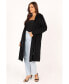 Фото #6 товара Women's Mila Zip Front Long Coat