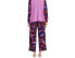 Фото #2 товара The Pioneer Woman Pajama Set Small Berry Polyester Floral Stretch V-Neck 2-Piece