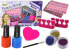 Фото #1 товара Набор для игры в салон красоты для девочек LeanToys Zestaw Do Malowania Paznokci Naklejki Beauty Bomb XXL