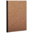 CLAIREFONTAINE Age-bag notebook with cardboard cover. smooth sewn spine. 96 sheets