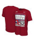 Фото #3 товара Men's Red Georgia Bulldogs College Football Playoff 2022 Peach Bowl Champions Locker Room T-shirt