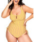 Фото #1 товара Natasha Women's Plus-Size Swimwear One-Piece