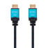 HDMI Cable TooQ 10.15.3700 V2.0 Black 50 cm