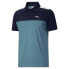Фото #1 товара Puma Essential Block Short Sleeve Polo Shirt Mens Blue Casual 67910848