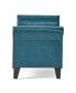 Фото #2 товара Hayes Contemporary Upholstered Storage Ottoman Bench with Rolled Arms
