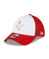 ფოტო #2 პროდუქტის Men's Red, White St. Louis Cardinals 2023 On-Field Batting Practice 39THIRTY Flex Hat