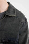 Фото #6 товара Верхняя одежда defacto Релакс Фит джинсовая куртка C6084AX24SP