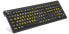 Фото #2 товара Logickeyboard LKB-LPYB-BJPU-DE - Full-size (100%) - Wired - USB - QWERTZ - Black