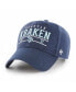 Men's Deep Sea Blue Seattle Kraken Centerline MVP Adjustable Hat