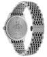 ფოტო #4 პროდუქტის Women's Swiss G-Timeless Slim Stainless Steel Bracelet Watch 36mm